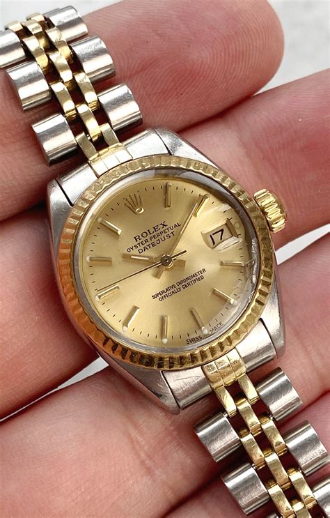 rolex bicolor damen|rolex lady datejust gold.